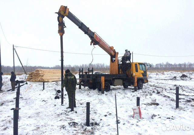 Винтовые сваи под ключ Фундамент на винтовых сваях