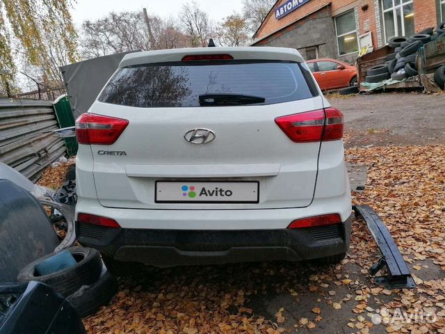 Hyundai Creta 1.6 AT, 2016, битый, 40 000 км