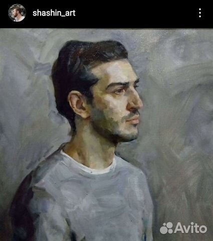 Портрет по фото.Картина на заказ