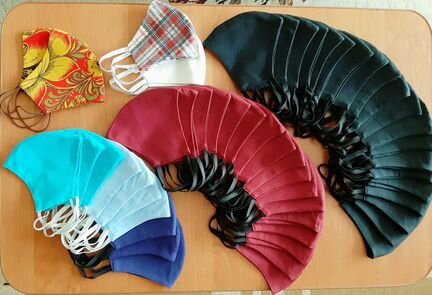 Маски защитные многоразовые