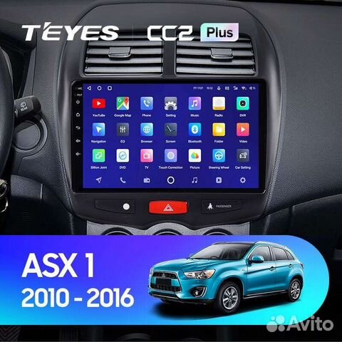 Магнитола Mitsubishi ASX 2010-2016 Андроид Teyes