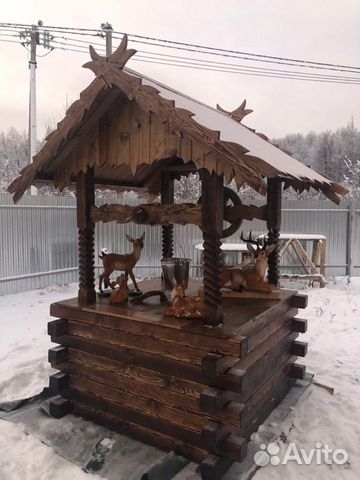 Колодец декоративный