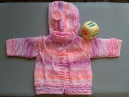 Чепчик, кофточка (комплект)