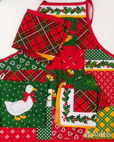Подарочный новогодний набор кухонного текстиля