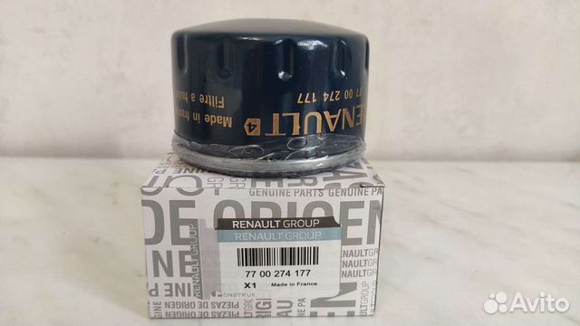 Фильтр масляный Logan Ларгус renault 7700274177