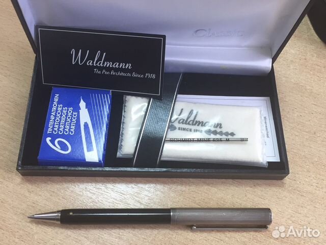 Перьевая ручка/шариковая waldmann