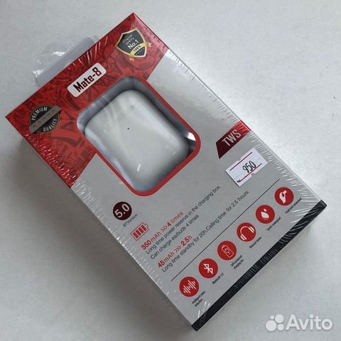 Беспроводные наушники TWS Mate - 8