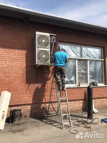 Установка сплит системы кондиционеров