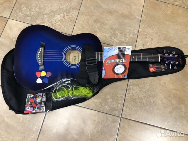 Гитара для начинающих + комплект