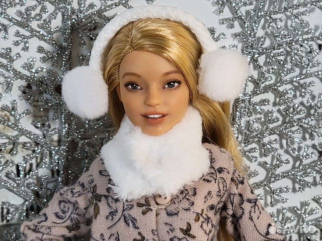 Зимняя кукла барби Новый год 