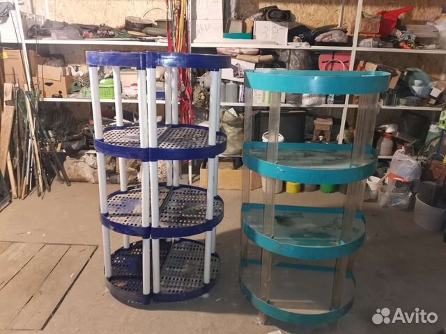 Полки стеллажи пластиковые