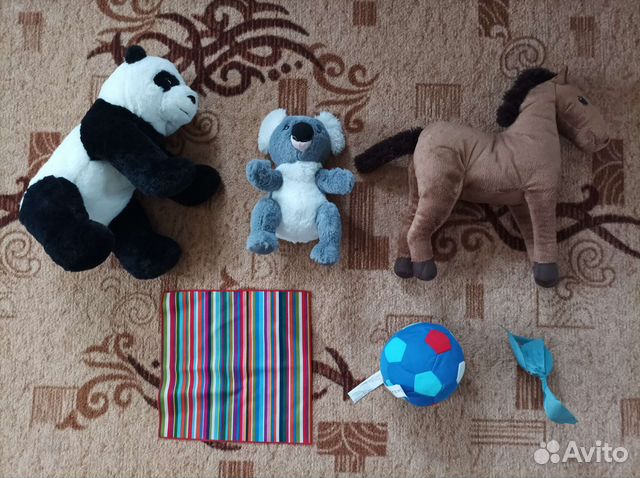 Разные мягкие игрушки из IKEA икеа
