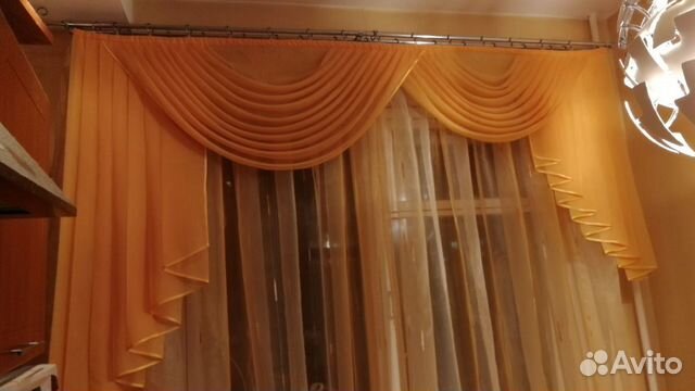 Комплект штор для кухни