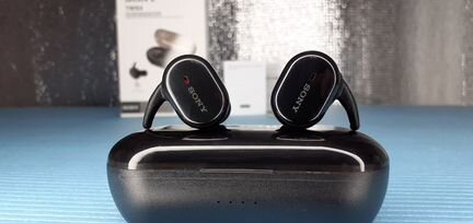 Sony беспроводные вакуумные наушники +микрофон