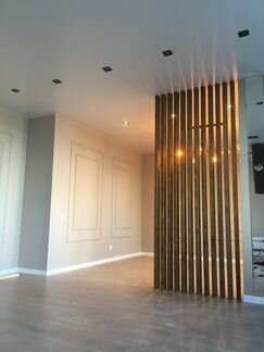 Декоративные рейки для перегородок и стен