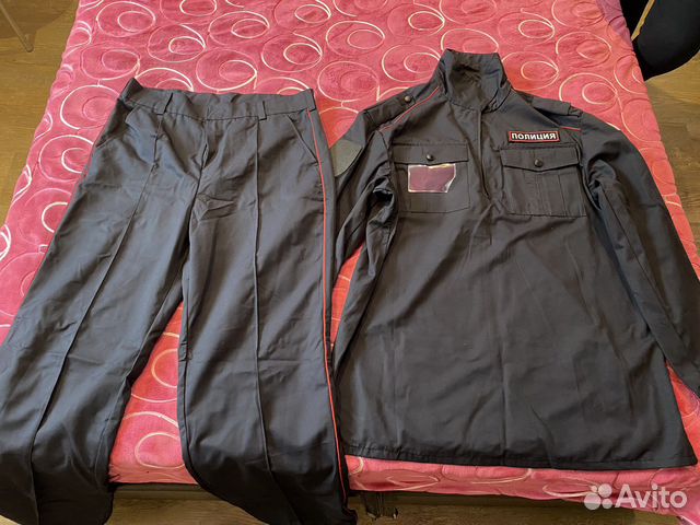 Полевая форма полиции вверх 52-54