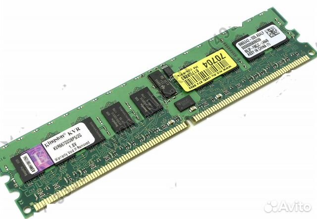 Оперативная память 2Gb kingston kvr667d2d8p5/2g