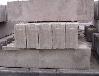 Блоки под фундамент фбс 4-ка - 180 шт