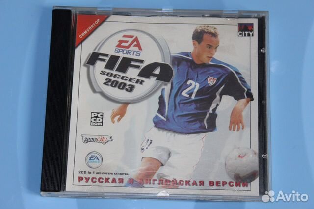 Компьютерная Игра CD - Fifa Soccer 2003 Футбол
