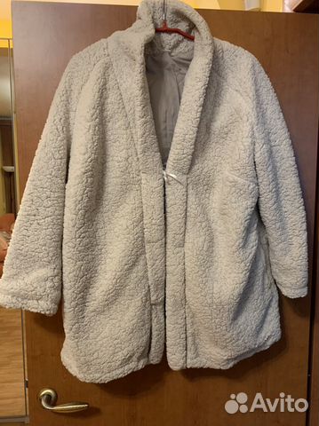 Куртка/полупальто «чебурашка», р. 62