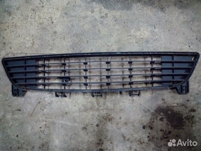 Решетка в бампер на Мерива А Рестайлинг