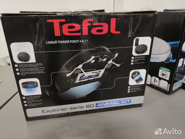 Робот-пылесос Tefal моющий новый