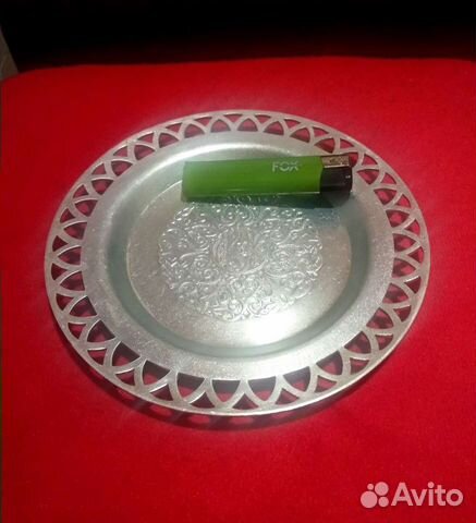 Тарелка винтажная алюминиевая СССР