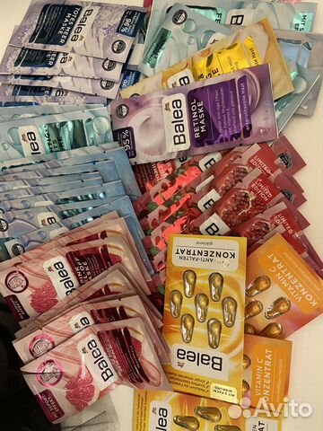 Маска для лица balea и сыворотки