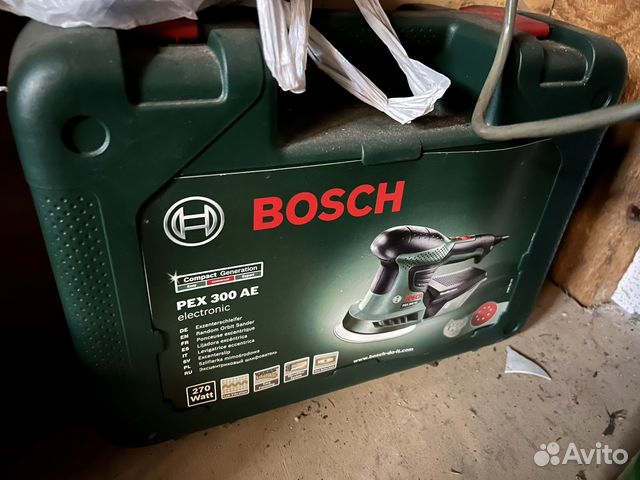 Эксцентриковая шлифовальная машина bosch