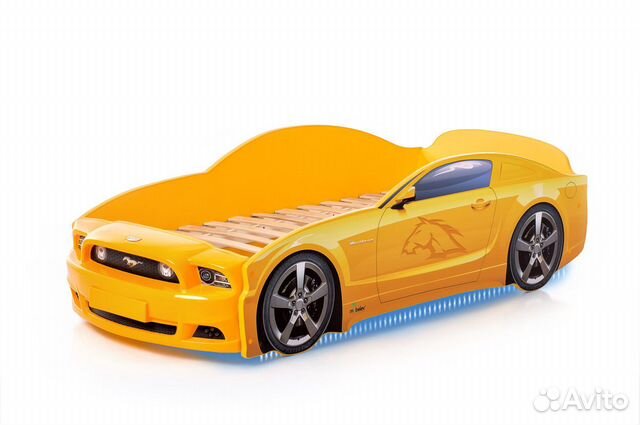 Кровать-машина Мустанг-plus