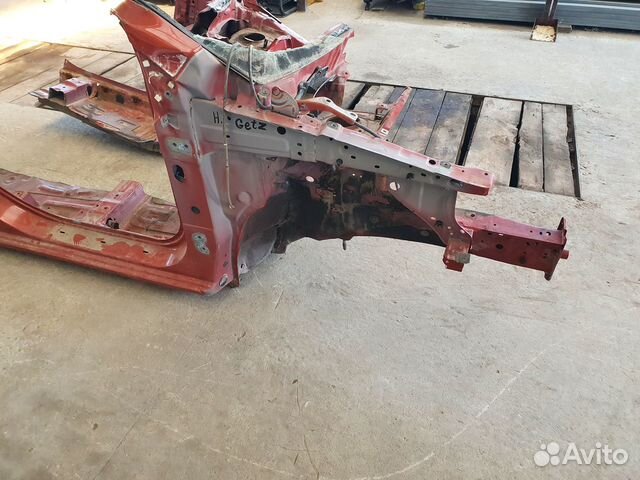 Порог правый hyundai getz