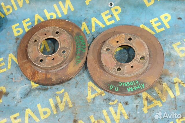 Передний тормозной диск Nissan Almera Classic B10