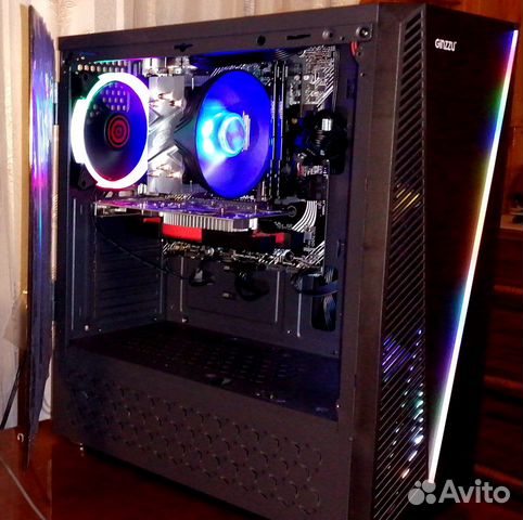 Системный блок 4 ядра 4 гб / Видеокарта