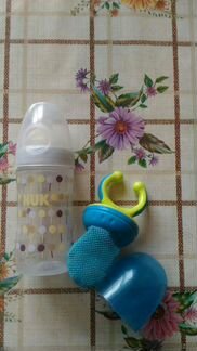 Бутылочка NUK новая, ниблер