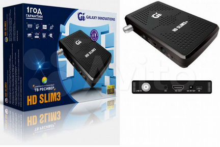Ресивер GI HD slim 3+ Телекарта HD