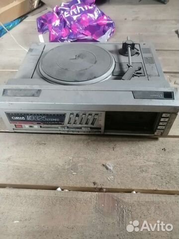 Проигрыватель винила СССР