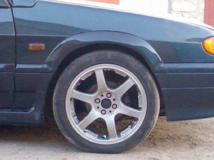 Накладки на арки ваз 2113-15