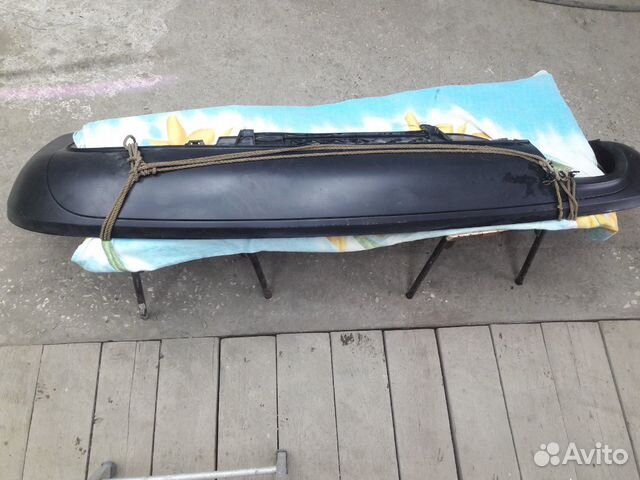 Фартук заднего бампера на Пассат В6