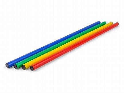 Палка гимнастическая пластиковая. Длина 100 см: ар
