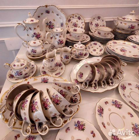 Сервиз столовый Reichenbach, Германия, 1956 г