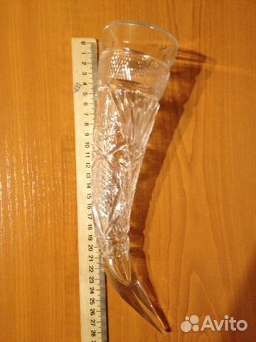 Хрустальный бокал,Рог