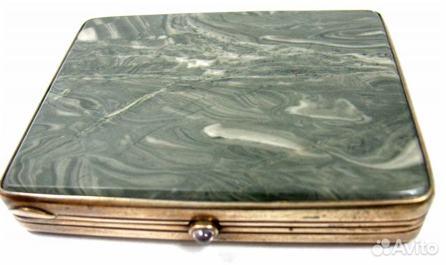 Портсигар серебряный СССР 1958 год