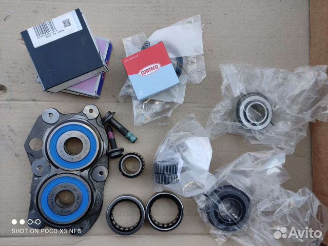 Комплект подшипников, сальников 6ст МКПП VW Passat