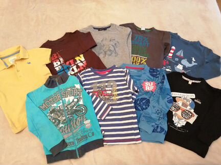 Вещи на мальчика пакетом (рост 104-110 см.)