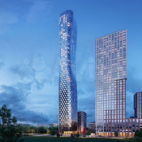 3-к. квартира, 88 м², 17/57 эт.