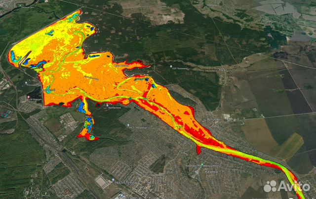 Карта глубин матырского водохранилища липецк