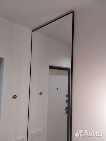 Продам зеркало в алюминиевой рамке