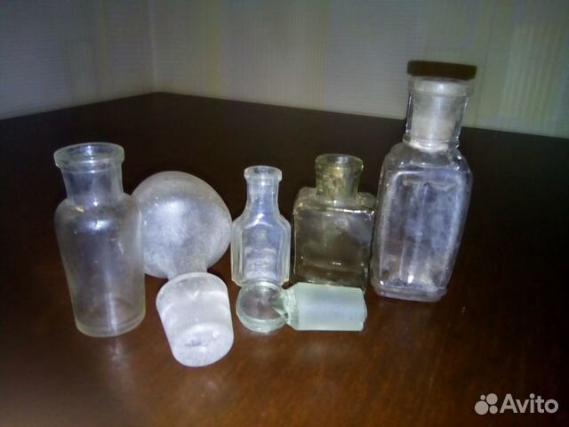 Старинные пузырьки (бутылочки)