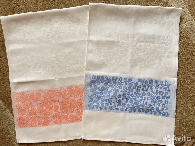 Полотенца льняные кухонные