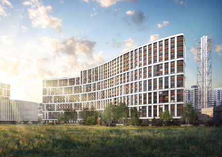 1-к. квартира, 39,9 м², 13/16 эт.